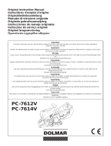 Dolmar PC7614V El manual del propietario