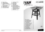 Ferm TSM1012 - FZT-250ENN El manual del propietario