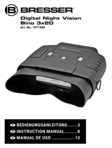 Bresser Digital Night Vision Binocular 3x20 El manual del propietario