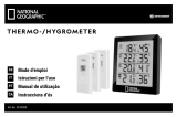 National Geographic Thermo-hygrometer black 4 measurement results El manual del propietario