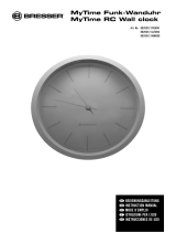 Bresser MyTime RC Wall Clock 25cm El manual del propietario