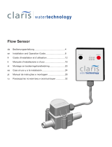 Jura CLARIS flow sensor Instrucciones de operación