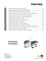 Festool CTH 26 E / a Instrucciones de operación