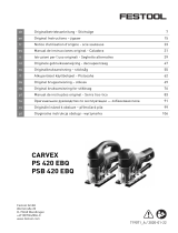 Festool CARVEX PS 420 EBQ Manual de usuario