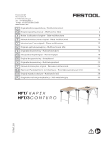 Festool MFT/3 Conturo-AP Instrucciones de operación