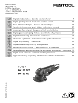 Festool Rotex RO 150 FEQ Manual de usuario