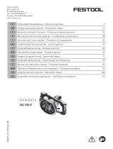 Festool RG 150 E-Plus Instrucciones de operación