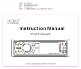 Denver CAU-439BT Manual de usuario