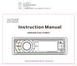 Denver Electronics CAU-439BT Manual de usuario