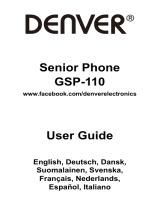 Denver GSP-110 Manual de usuario
