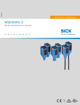 SICK WSE9(M4)-3 Small photoelectric sensor Instrucciones de operación