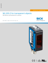 SICK WL100-2 for transparent objects Instrucciones de operación