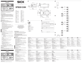 SICK SENSICK DT500 CAN Instrucciones de operación