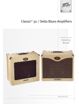 Peavy Delta Blues 115 Tweed Guitar Combo Amp El manual del propietario