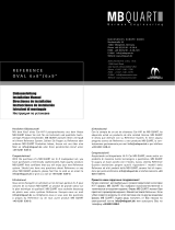 MB QUART Reference OVAL 6x8 Manual de usuario