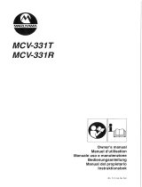 Maruyama MCV331T El manual del propietario