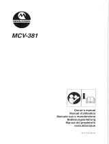 Maruyama MCV381-18 El manual del propietario