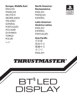 Thrustmaster BT LED DISPLAY Manual de usuario
