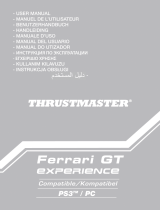 Thrustmaster Ferrari GT Experience PC and PS3 Manual de usuario