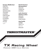 Thrustmaster TX Racing Wheel Ferrari 458 Italia Edition Manual de usuario