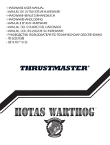 Thrustmaster HOTAS WARTHOG Dual Throttle double manette des gaz noir Manual de usuario