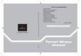 Thrustmaster Ferrari F1 Alonso Wireless Gamepad Manual de usuario
