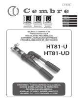 Cembre HT81-UD Manual de usuario