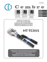 Cembre HT-TC055 Manual de usuario
