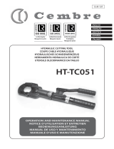Cembre HT-TC051 Manual de usuario
