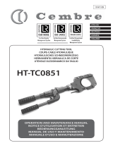 Cembre HT-TC0851 Manual de usuario