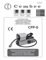 Cembre CPP-0 Manual de usuario