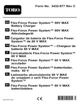 Toro Flex-Force Power System 7.5Ah 60V MAX Battery Pack Manual de usuario