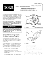Toro Recycler Kit, 48cm Side Discharge Mower Manual de usuario
