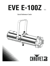 CHAUVET DJ EVE E-100Z Guía del usuario