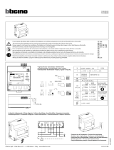 Bticino F41DM63N Instrucciones de operación