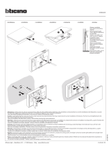 Bticino XW8002W Instrucciones de operación