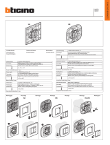 Bticino HB4599 Instrucciones de operación