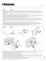 Bticino X8000W Instrucciones de operación