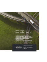 Unify OpenScape Desk Phone CP600E Guía del usuario