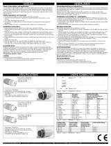 Mastervolt Stainless steel shore connection kit, 2 PE, 32 A/230 V Manual de usuario