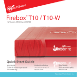 Watchguard Firebox T10/T10-W Guía de inicio rápido