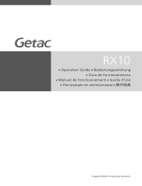 Getac RX10(52628719XXXX) Guía de inicio rápido