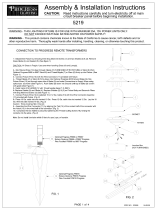 Progress Lighting P5219-31 Guía de instalación