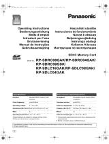 Panasonic RP-SDRC08GSK Manual de usuario