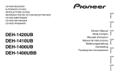 Pioneer DEH-1420UB Manual de usuario
