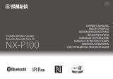 Yamaha NX-P100 Black Manual de usuario