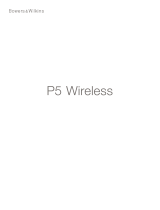 Bowers & Wilkins P5 WIRELESS Manual de usuario