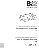 Olimpia Splendid controls - B0828/B0855 Manual de usuario