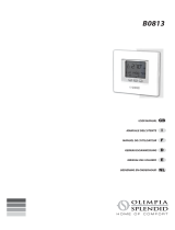 Olimpia Splendid thermostat - B0813 Manual de usuario