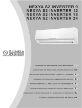 Olimpia Splendid Nexya S2 Inverter 12 Manual de usuario